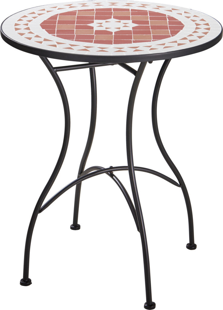 Ausgezeichneter Bistrotisch im Mosaik-Design für Haushaltswaren, 72 cm hoch und 60 cm breit