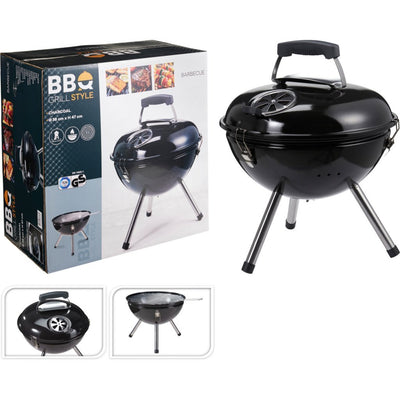 Andere Marken, Grill-Grill-Stil, Grillkugel, 38 x 47 cm, Schwarz