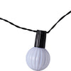 Pro Garden Solar-LED-Lichterkette, 20 warmweiße Lampen, 5,7 Meter solarbetriebene Außenbeleuchtung