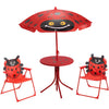 Pro Garden Kindergarten-Set Marienkäfer rot schwarz