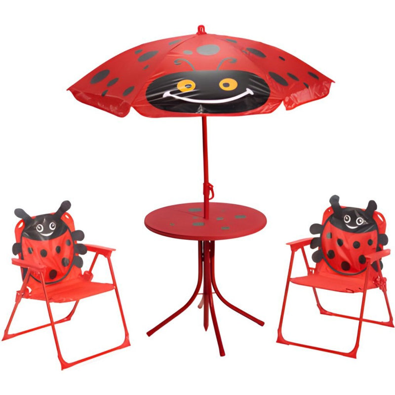 Pro Garden Kindergarten-Set Marienkäfer rot schwarz