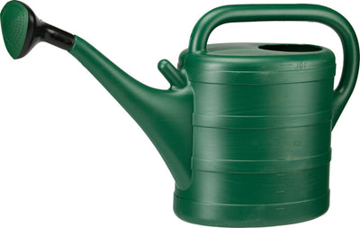 Excellent Houseware Gießkanne 10 Liter dunkelgrün