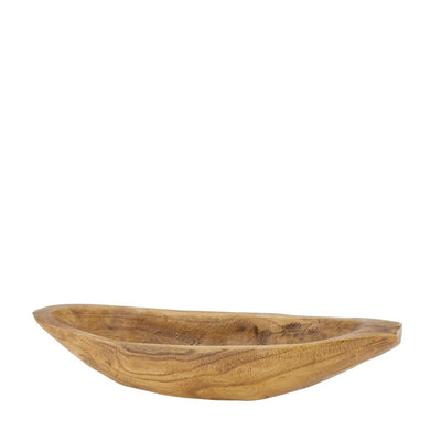 Dijk Natural Collections Schüssel ovales Holz 58x14x9cm