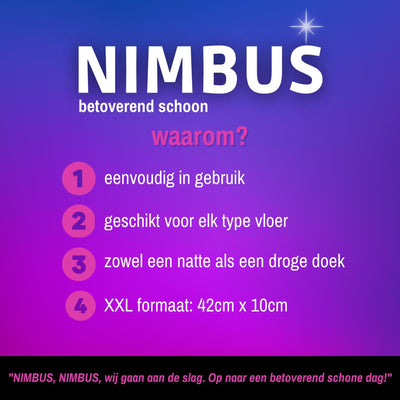Nimbus Magic Bodenpads trocken nass 42 cm