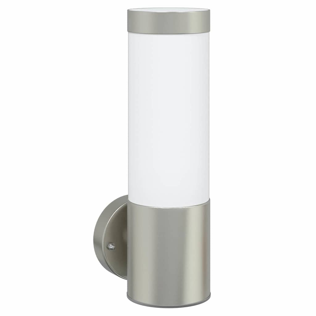 Vidaxx Außenwandleuchte Silber 12 x 8,5 x 27 cm