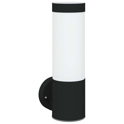Vidaxx Außenwandleuchte schwarz 12 x 8,5 x 27 cm