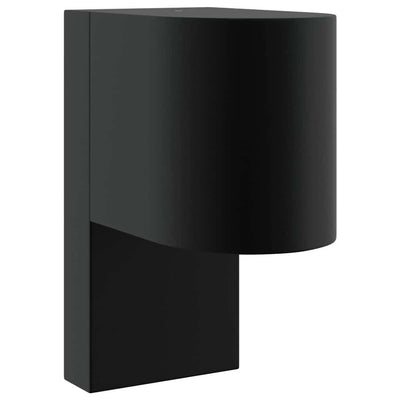 Vidaxx Außenwandleuchte schwarz 12 x 7 x 15 cm Edelstahl