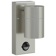 Vidaxx Außenwandleuchte Silber 6,5 x 10,5 x 16 cm Edelstahl und Glas - afbeelding 2
