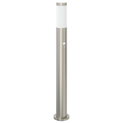 Vidaxx Pollerbeleuchtung mit Sensor 80 cm Edelstahl IP44