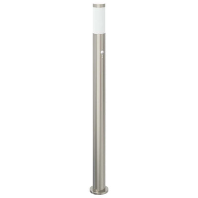 Vidaxx Pollerbeleuchtung mit Sensor 110 cm Edelstahl IP44