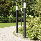 Vidaxx Pollerbeleuchtung 3 Stück 110 cm Edelstahl IP44 - afbeelding 3
