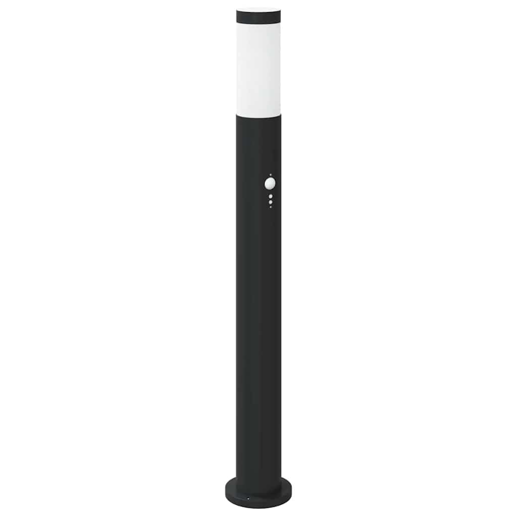 Vidaxx Pollerbeleuchtung mit Sensor 80 cm Edelstahl IP44
