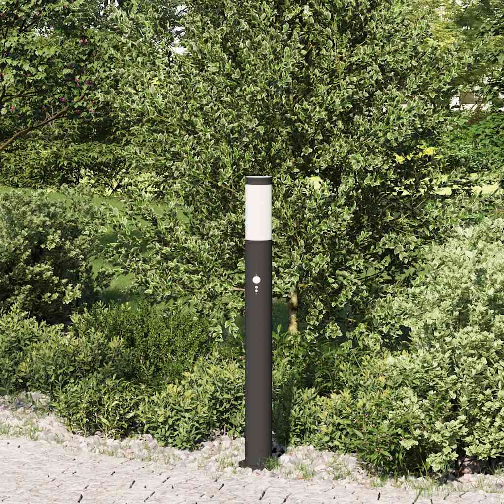Vidaxx Pollerbeleuchtung mit Sensor 80 cm Edelstahl IP44