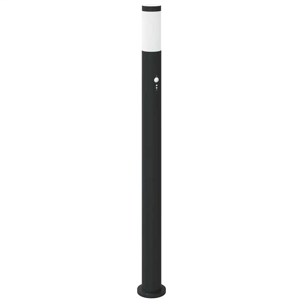 Vidaxx Pollerbeleuchtung mit Sensor 110 cm Edelstahl IP44