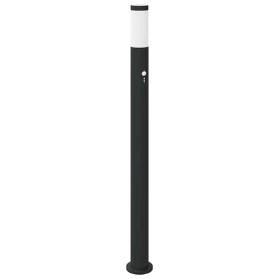 Vidaxx Pollerbeleuchtung mit Sensor 110 cm Edelstahl IP44