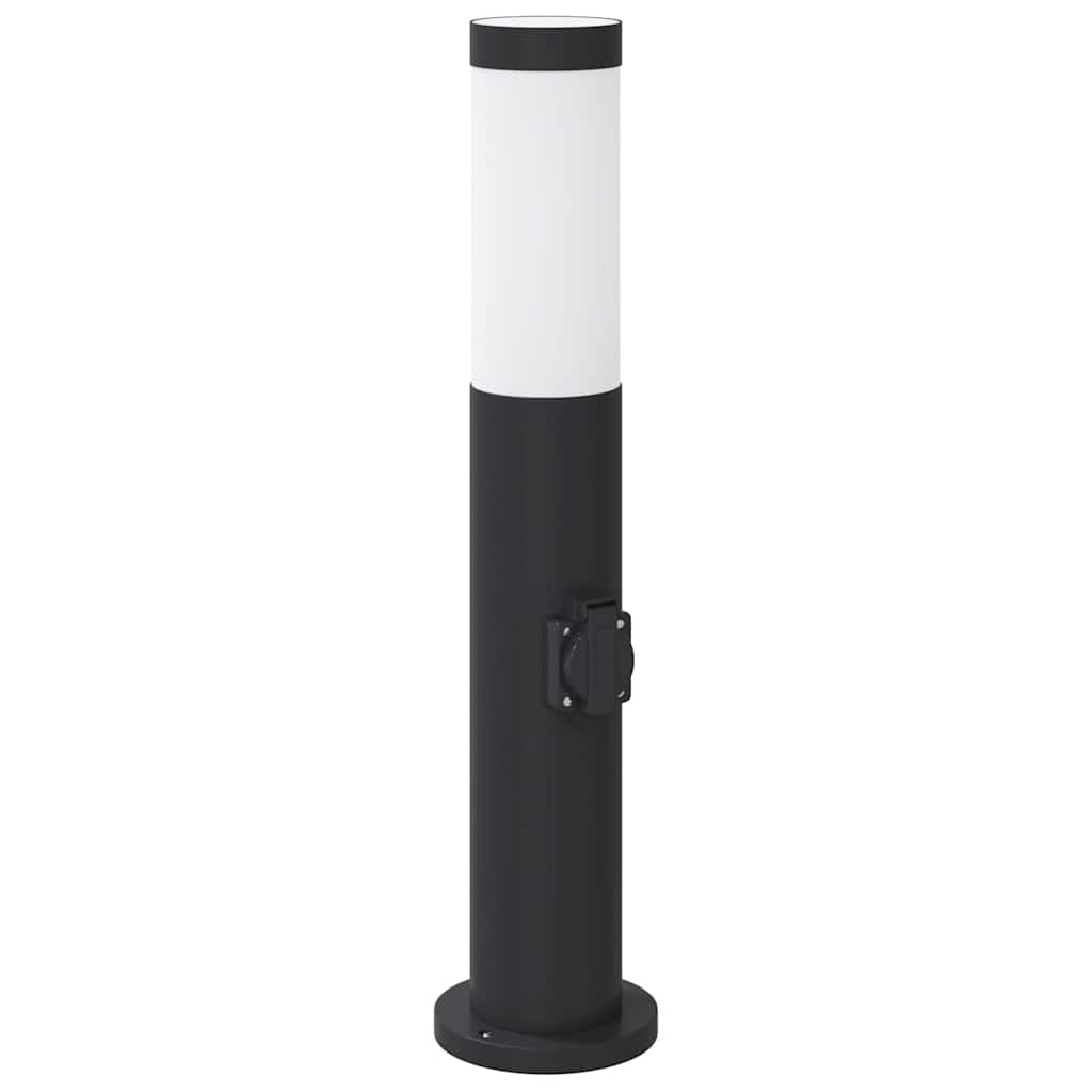 Vidaxl Pollerleuchte mit Fassung 50 cm Edelstahl IP44