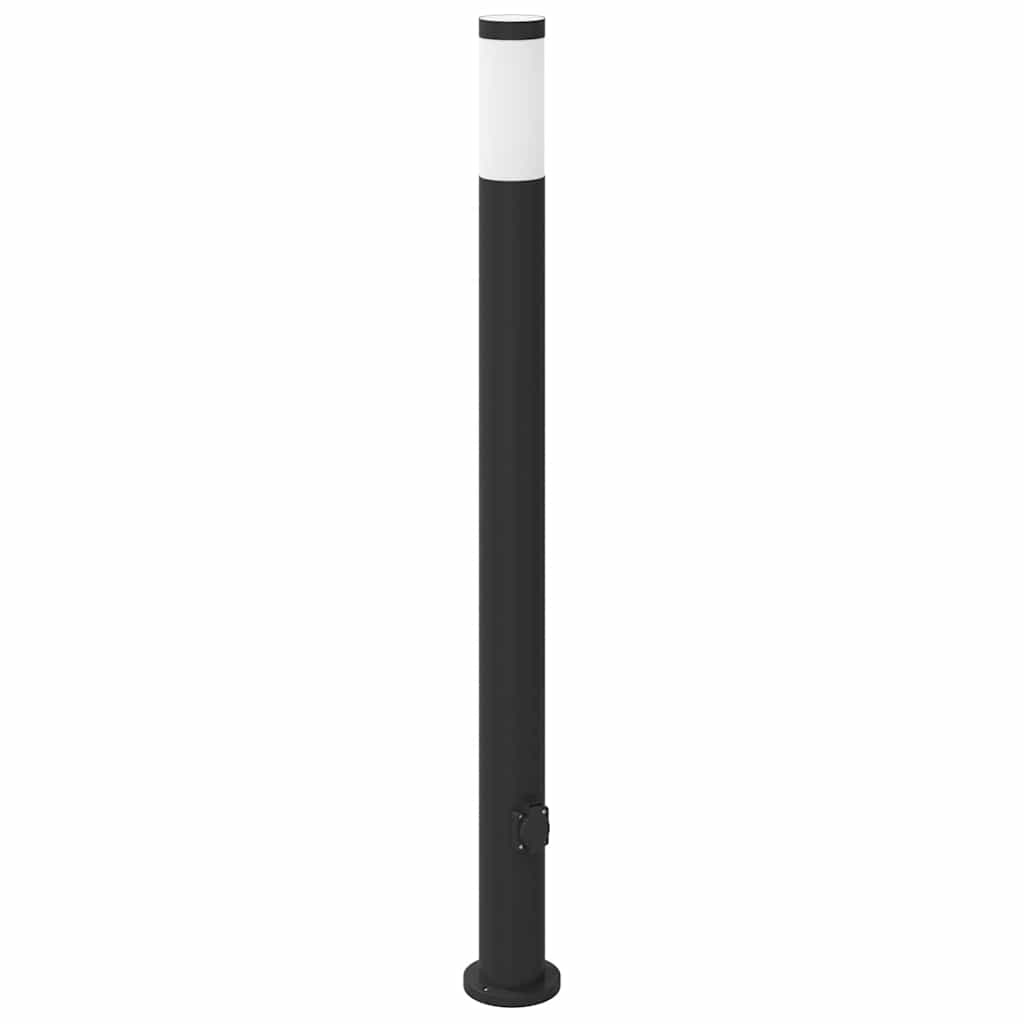 Vidaxl Pollerleuchte mit Fassung 110 cm Edelstahl IP44