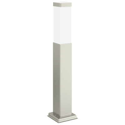 VidaXL Pollerbeleuchtung 50 cm Edelstahl IP44