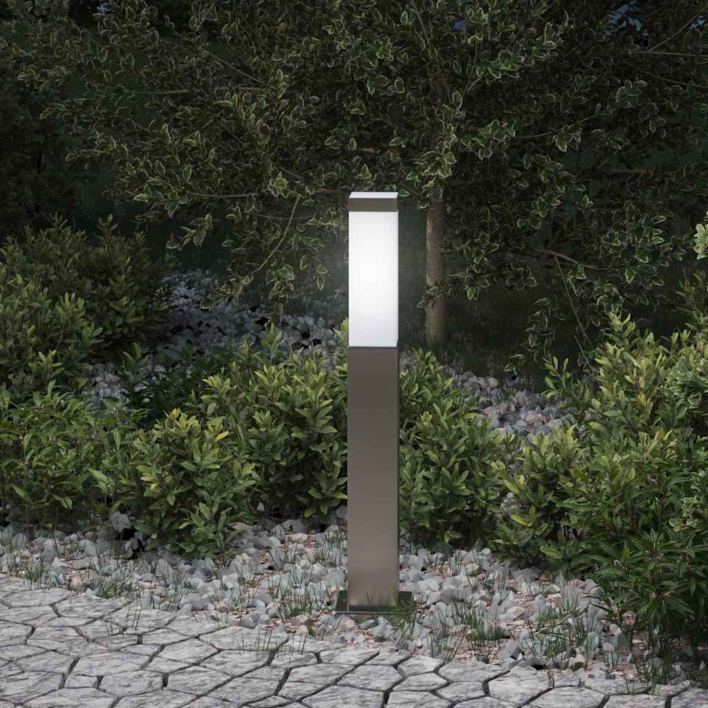 VidaXL Pollerbeleuchtung 50 cm Edelstahl IP44