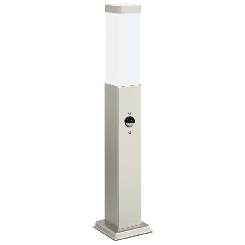 Vidaxx Pollerbeleuchtung mit Sensor 50 cm Edelstahl IP44