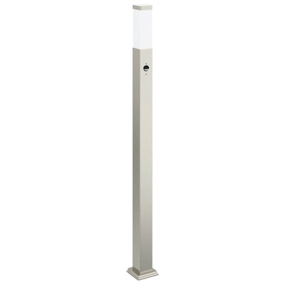 Vidaxx Pollerbeleuchtung mit Sensor 110 cm Edelstahl IP44