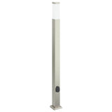 Vidaxl Pollerleuchte mit Fassung 110 cm Edelstahl IP44 - afbeelding 2