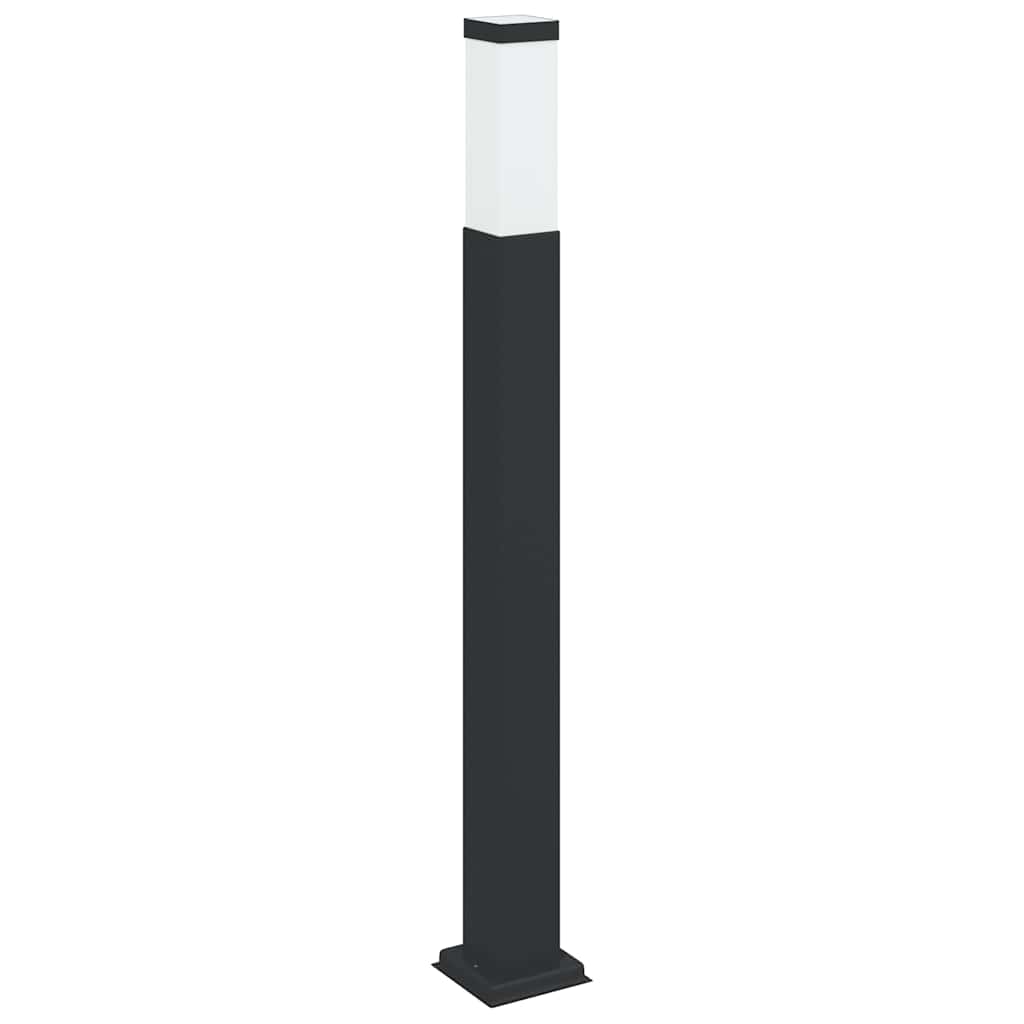 Vidaxx Pollerbeleuchtung 80 cm schwarz IP44