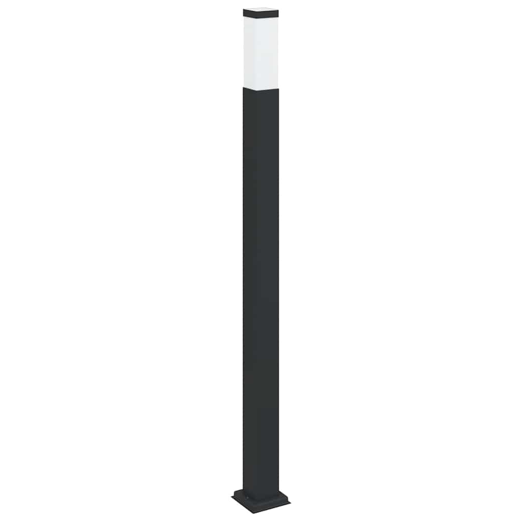 Vidaxx Pollerbeleuchtung 110 cm schwarz IP44