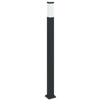 Vidaxx Pollerbeleuchtung 110 cm schwarz IP44