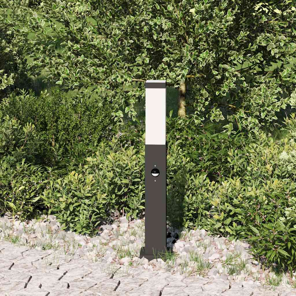 VidaXL Pollerbeleuchtung mit Sensor 50 cm schwarz IP44