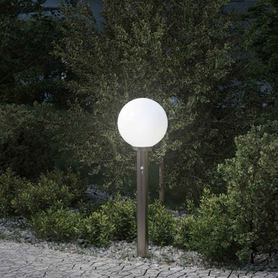 Vidaxx Pollerbeleuchtung mit Sensor 80 cm Edelstahl IP44