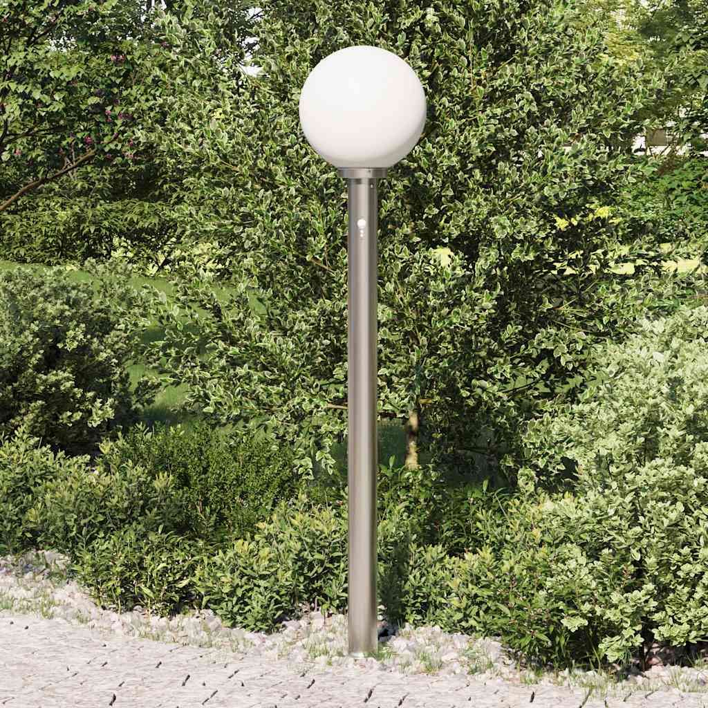 Vidaxx Pollerbeleuchtung mit Sensor 120 cm Edelstahl IP44