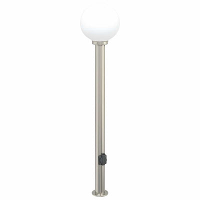 Vidaxx Pollerleuchte mit Fassung 120 cm Edelstahl IP44