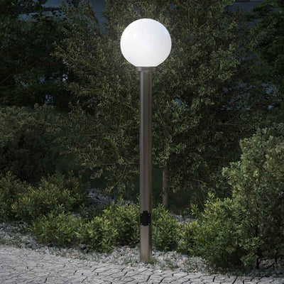 Vidaxx Pollerleuchte mit Fassung 120 cm Edelstahl IP44
