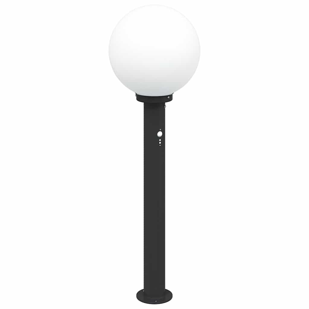 Vidaxx Pollerbeleuchtung mit Sensor 80 cm schwarz IP44