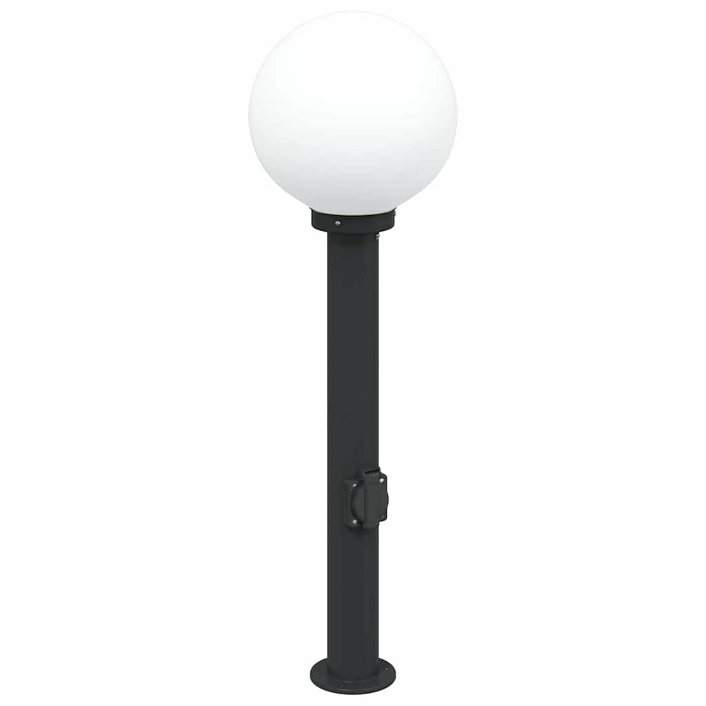 Vidaxx Pollerleuchte mit Fassung 80 cm schwarz IP44