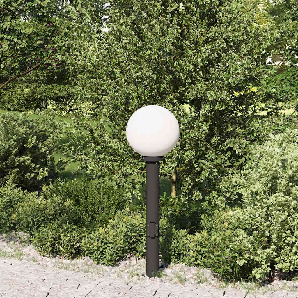 Vidaxx Pollerleuchte mit Fassung 80 cm schwarz IP44
