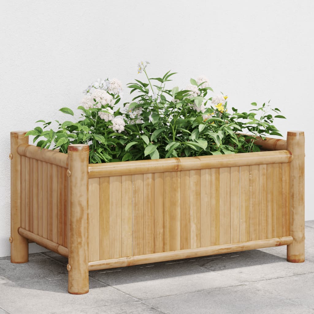 VIDAXL -Planungsbox 50x30x25 cm Bambus