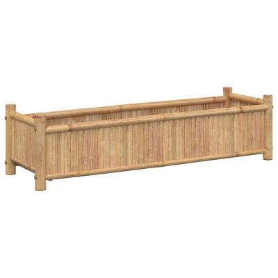 VIDAXL -Planungsbox 100x30x25 cm Bambus