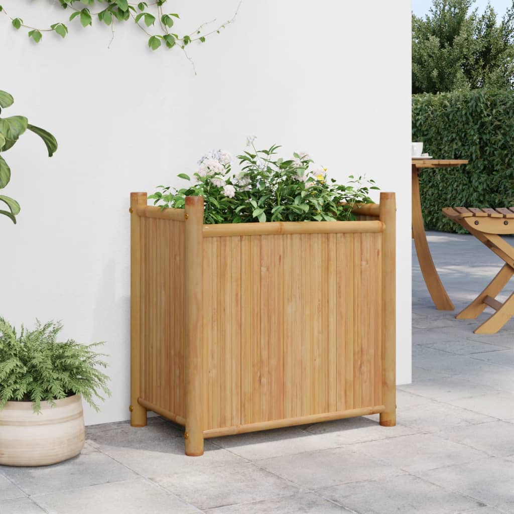 VIDAXL -Planungsbox 50x30x50 cm Bambus