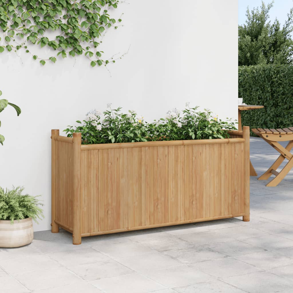 VIDAXL -Planungsbox 100x30x50 cm Bambus