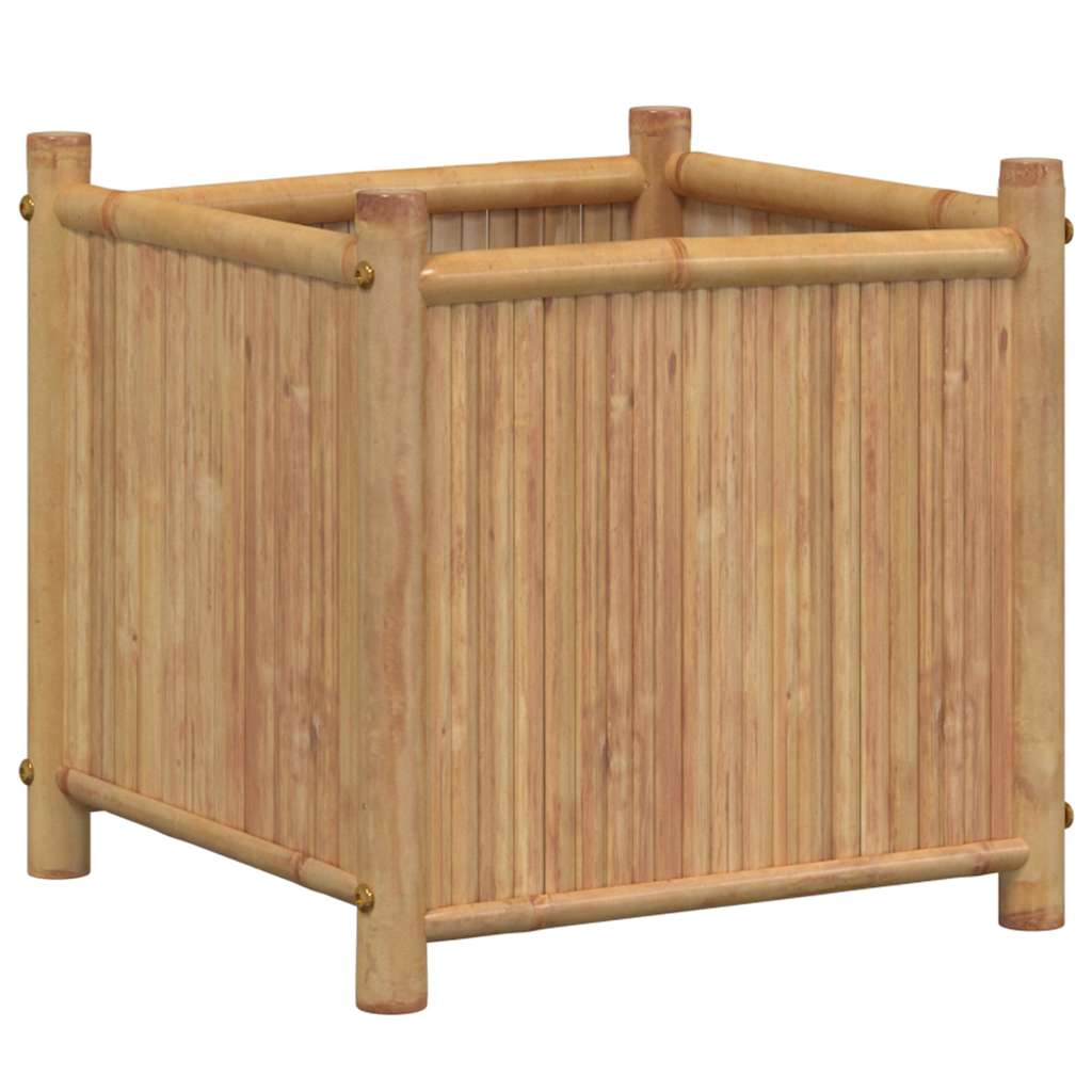 VIDAXL -Planungsbox 40x40x40 cm Bambus