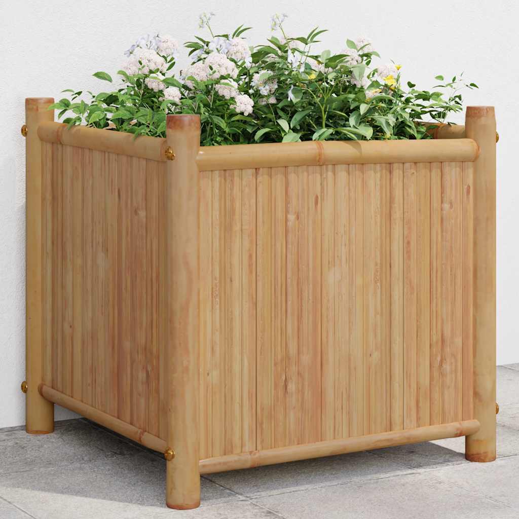 VIDAXL -Planungsbox 40x40x40 cm Bambus