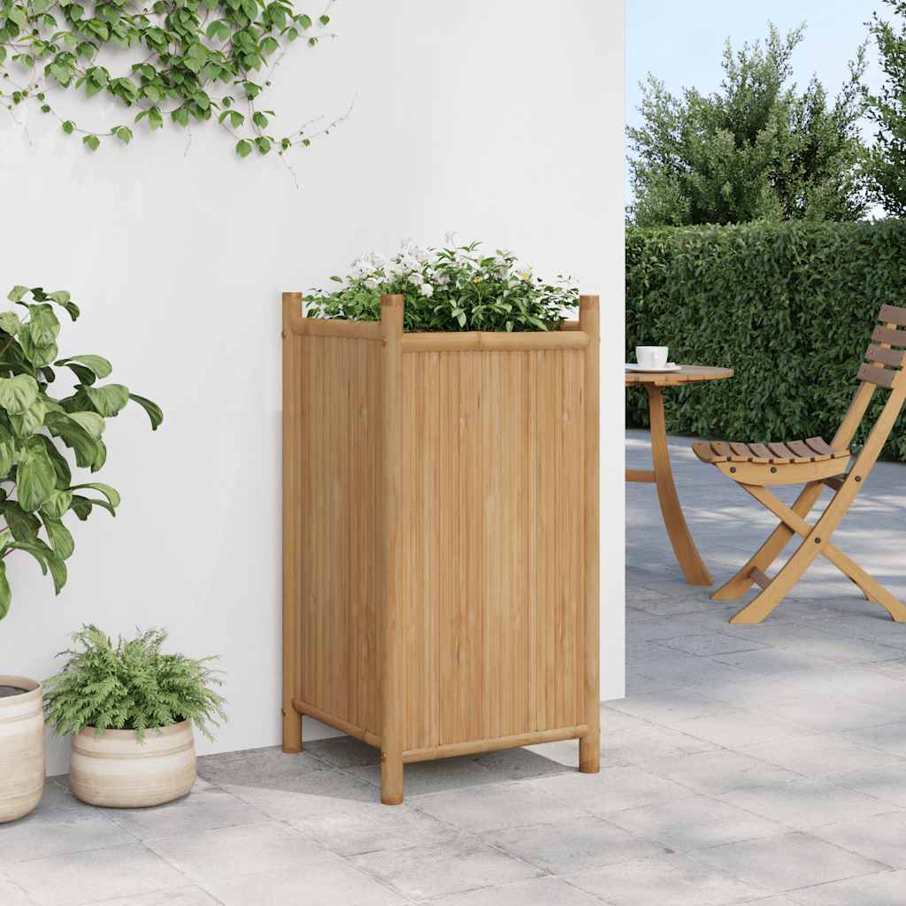 VIDAXL -Planungsbox 40x40x80 cm Bambus