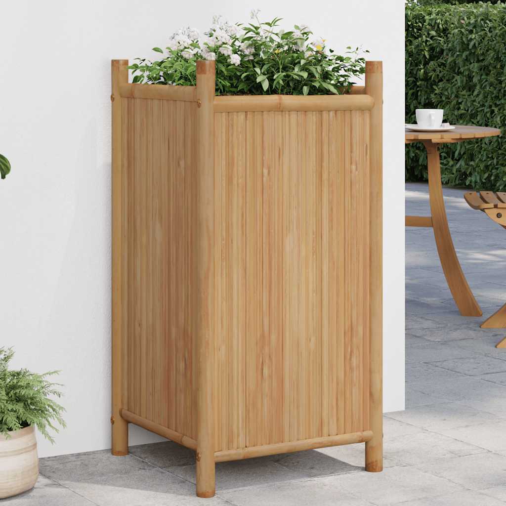 VIDAXL -Planungsbox 40x40x80 cm Bambus