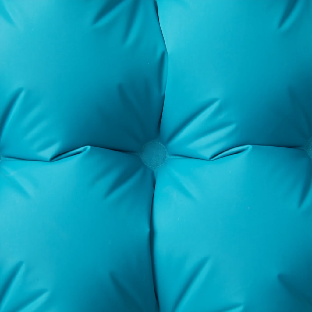 Vidaxl Camping Matratze mit Kissen selbstblockieren Single Blau
