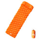 Vidaxl Campingmatratze mit einem aufblasbaren 1-Person-Orangenkissen
