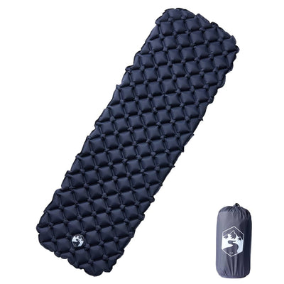 Vidaxl Campingmatratze aufblasbar 190x58x6 cm 1person grau