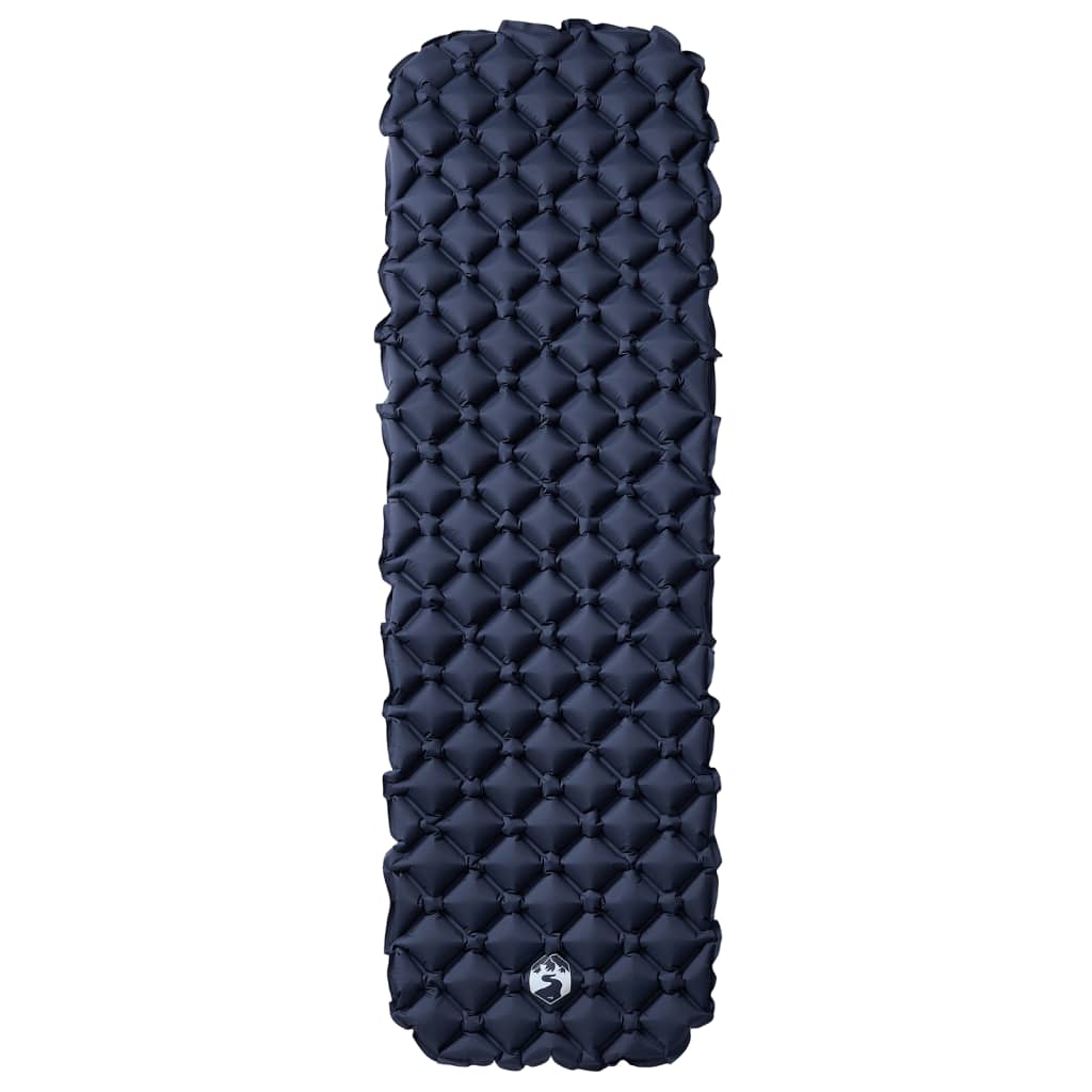 Vidaxl Campingmatratze aufblasbar 190x58x6 cm 1person grau