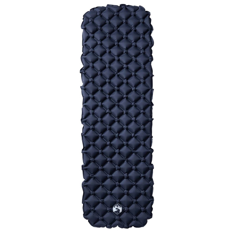 Vidaxl Campingmatratze aufblasbar 190x58x6 cm 1person grau